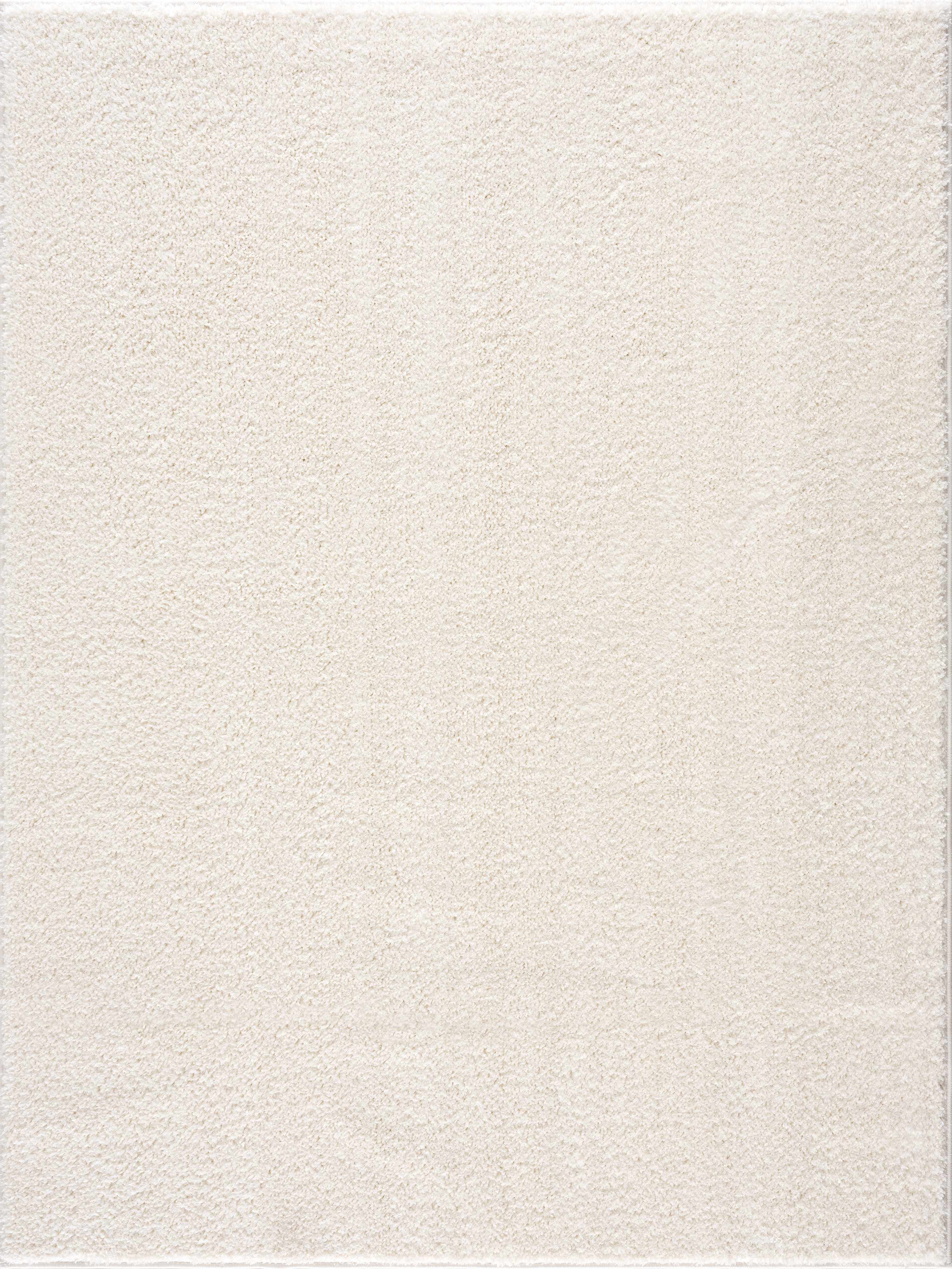 Judy White Washable Area Rug - Clearance