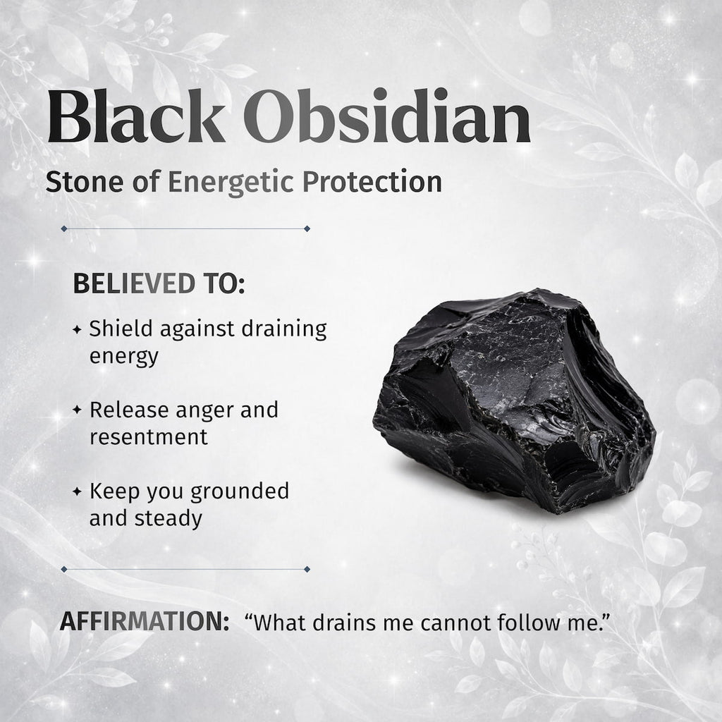 Premium Black Obsidian Talisman