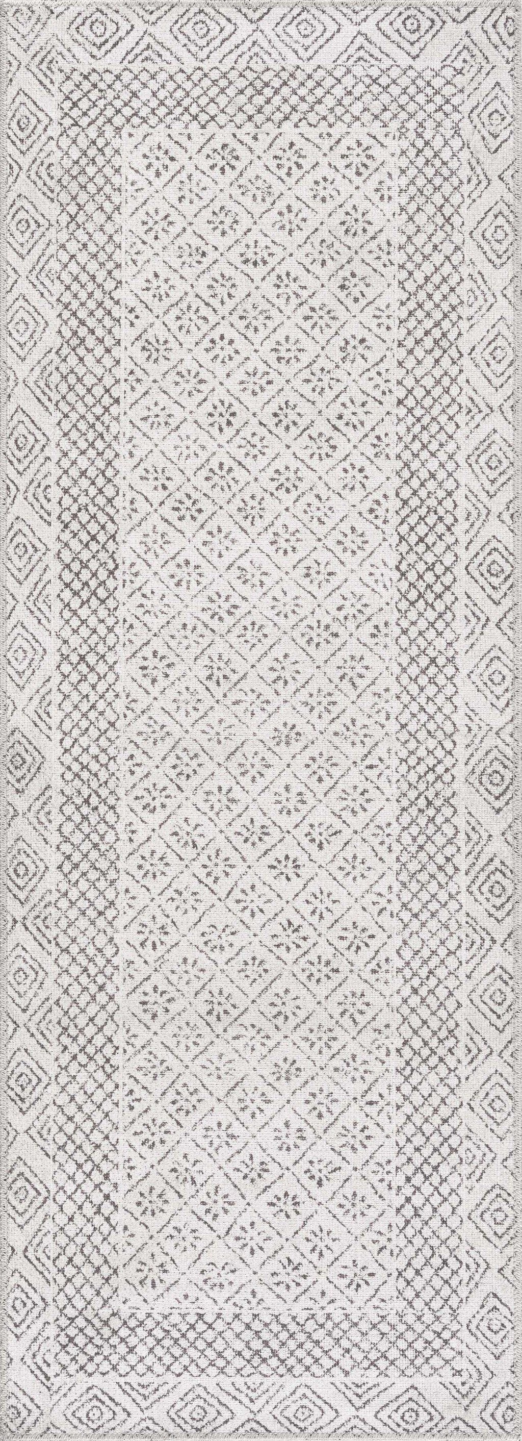 Burdette Washable Area Rug