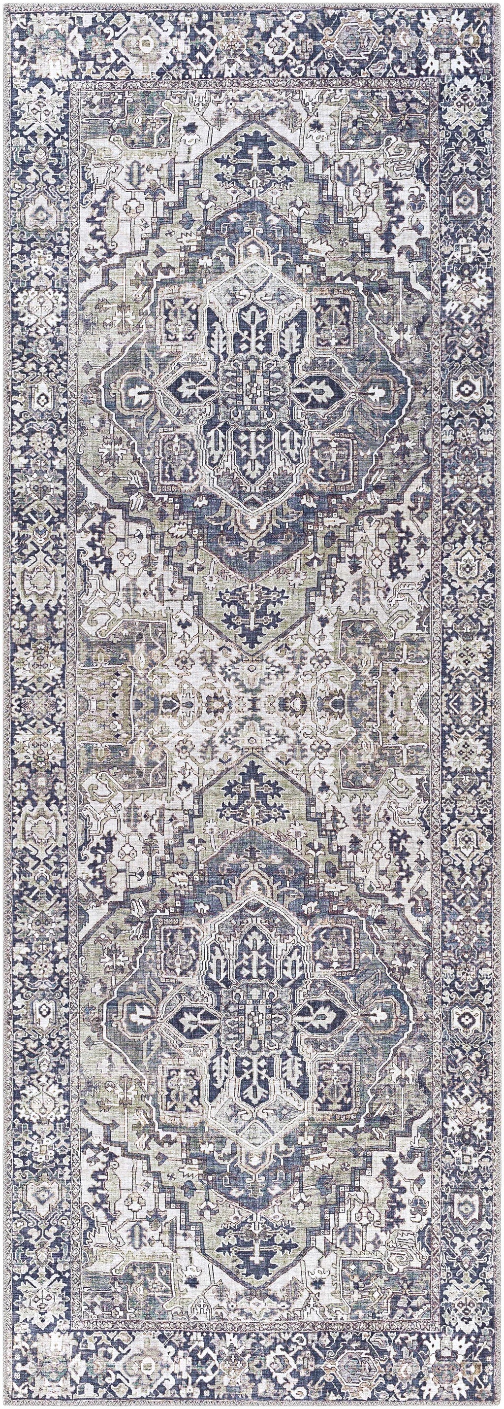 Neyland Iris Gray Area Rug 2359