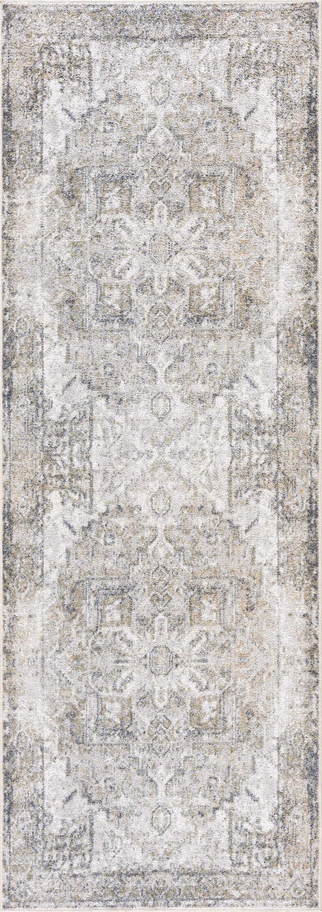 Hera Olive Boutique Washable Rug