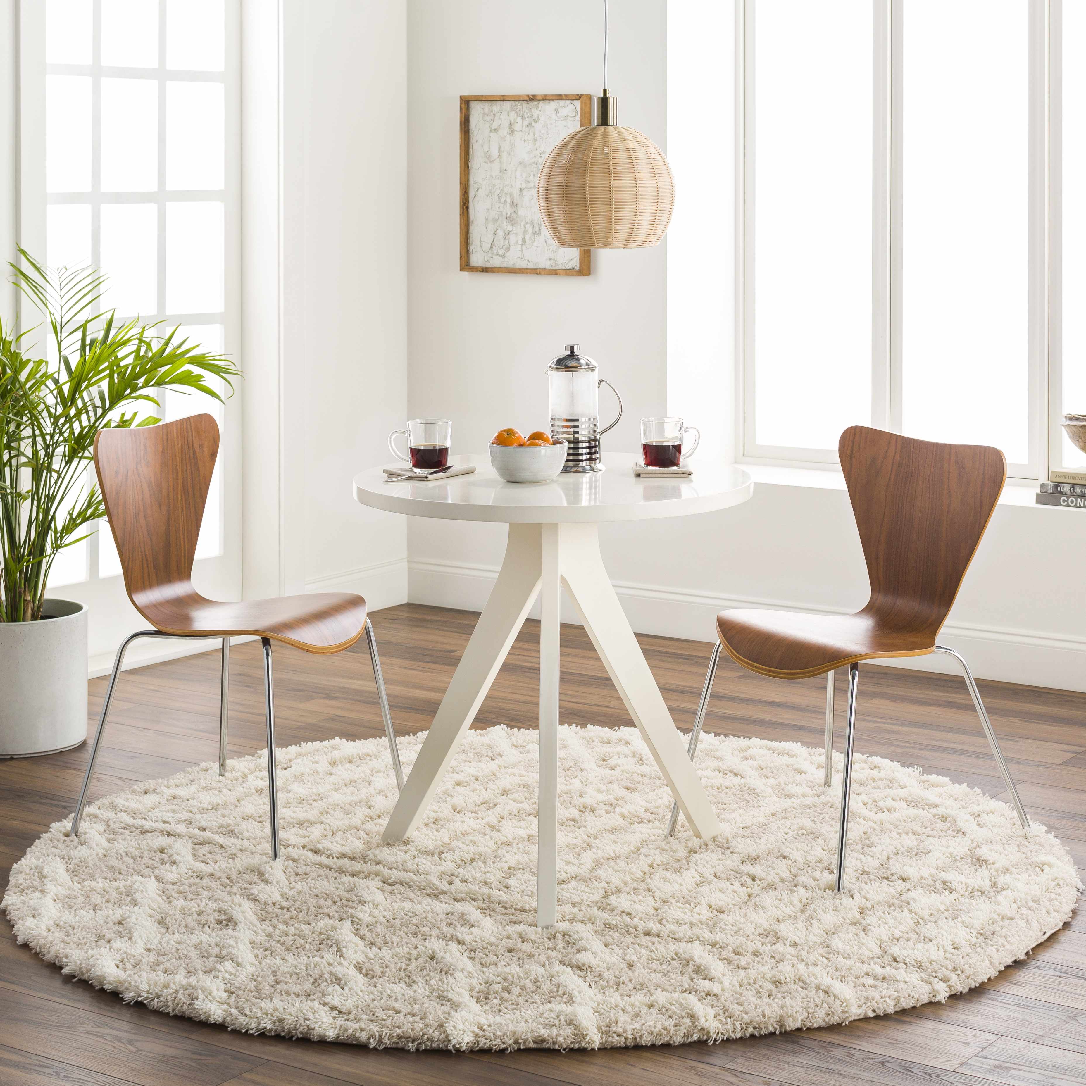 Prompton Cream Plush Area Rug