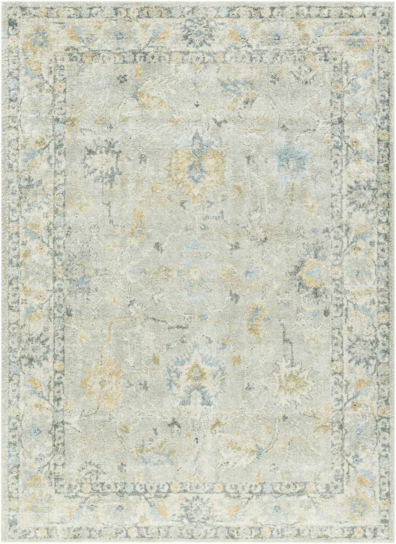 Ahmaud Beige Thick Luxe Area Rug