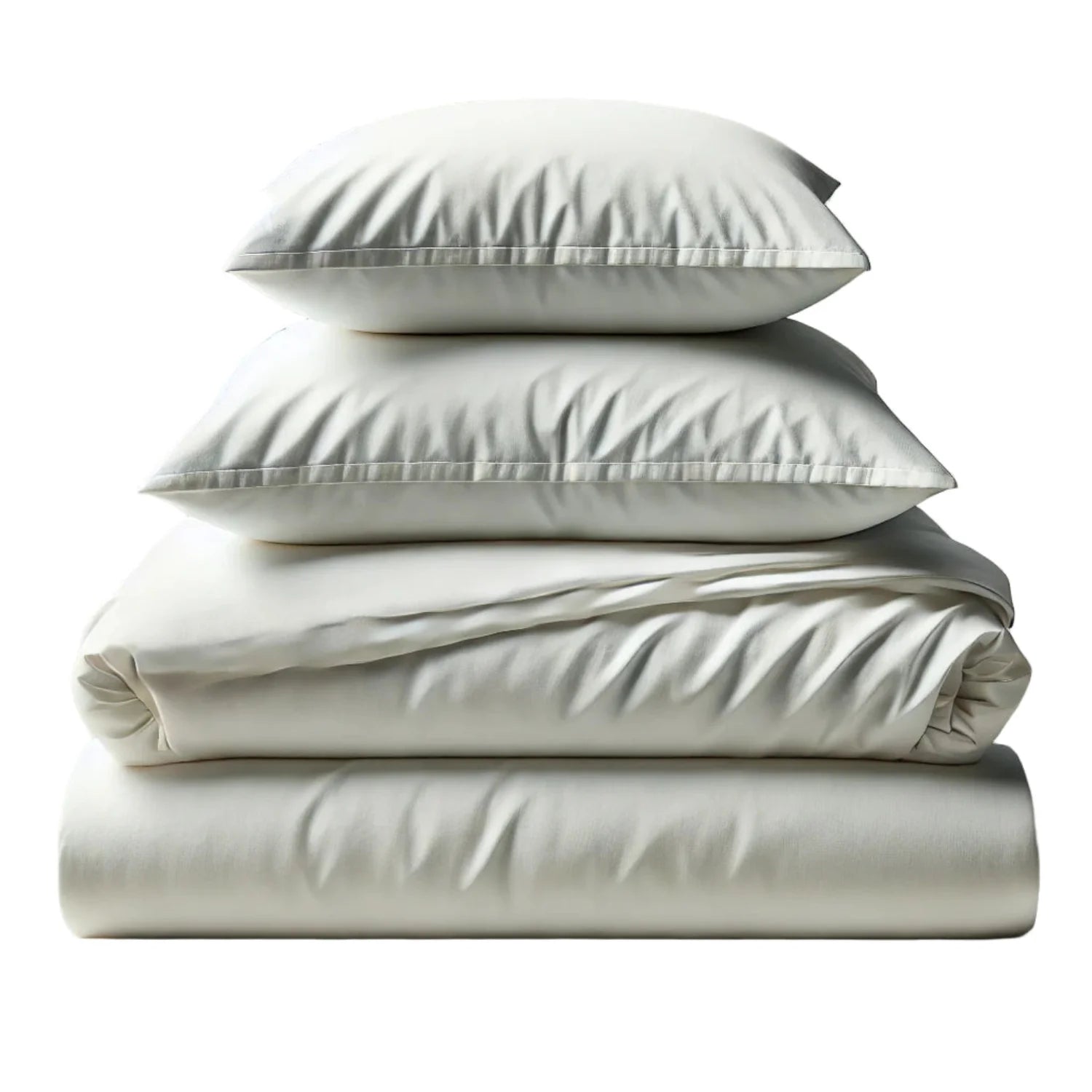 Bamboo Viscose Duvet Cover + 2 Shams Set