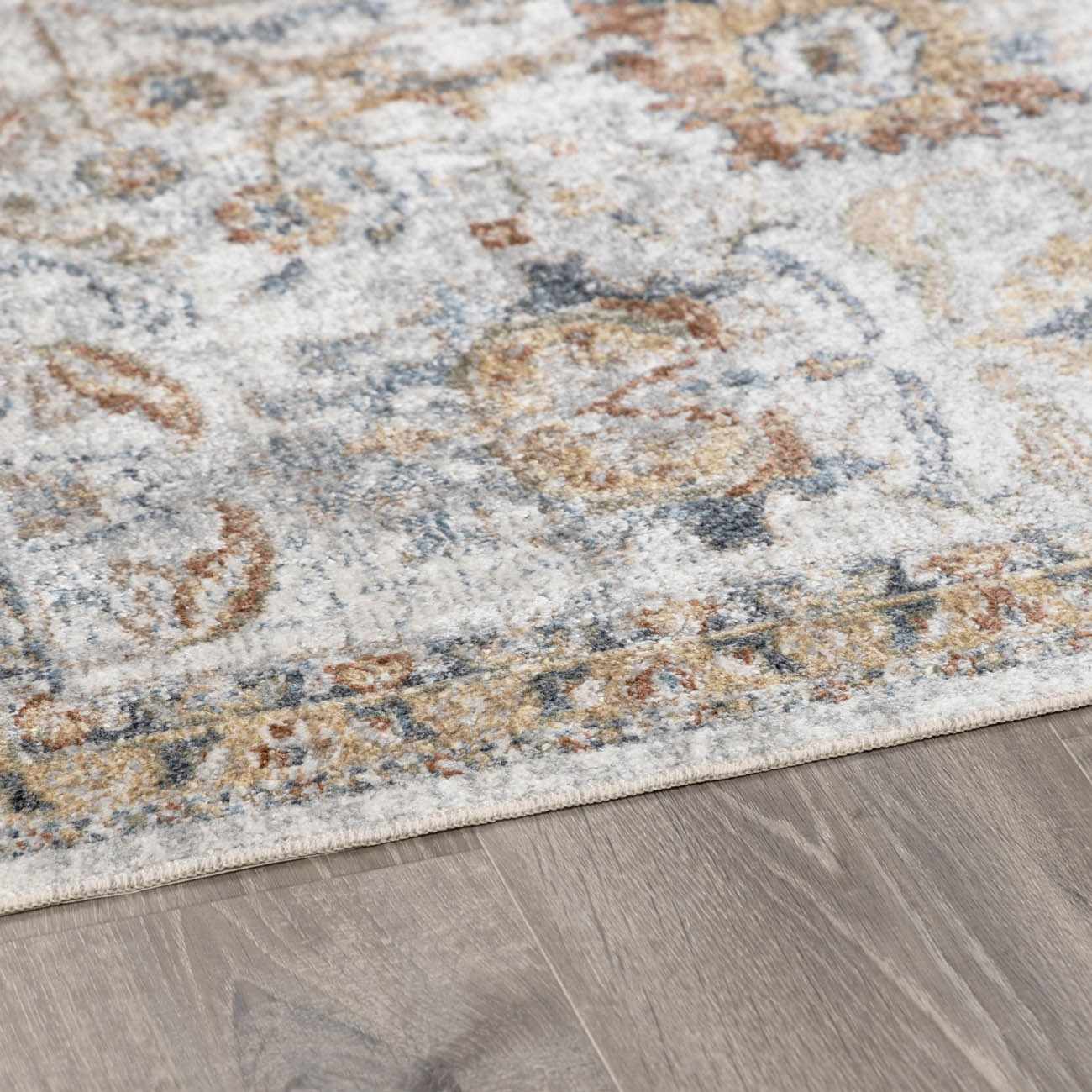 Dion Washable Floral Rug - Clearance