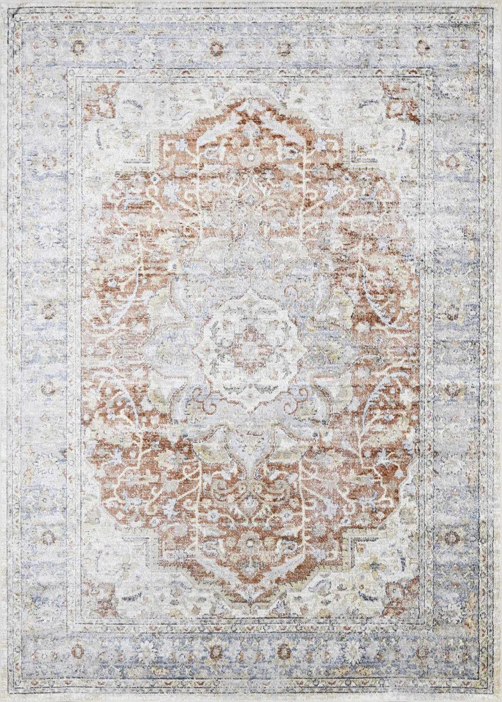 Emke Flat Pile Washable Rug - Clearance
