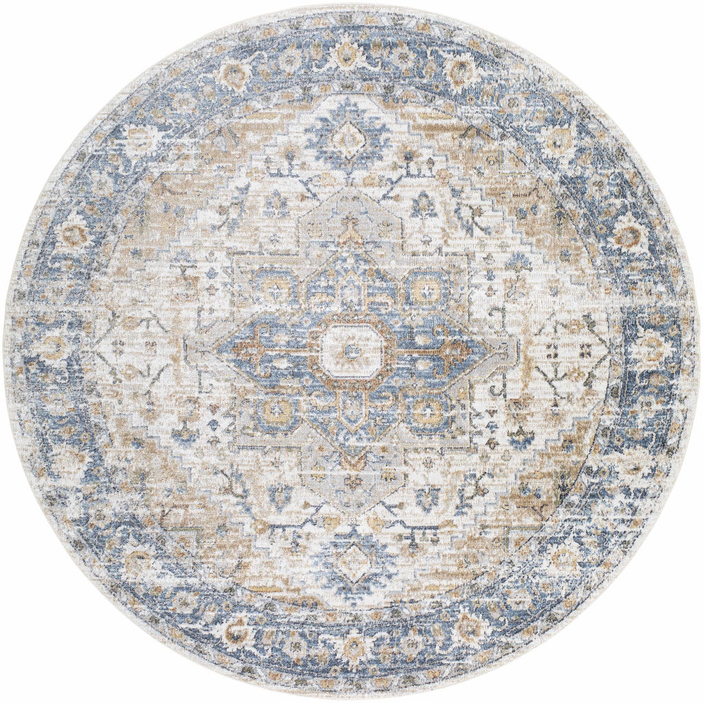Ezri Cream Washable Area Rug