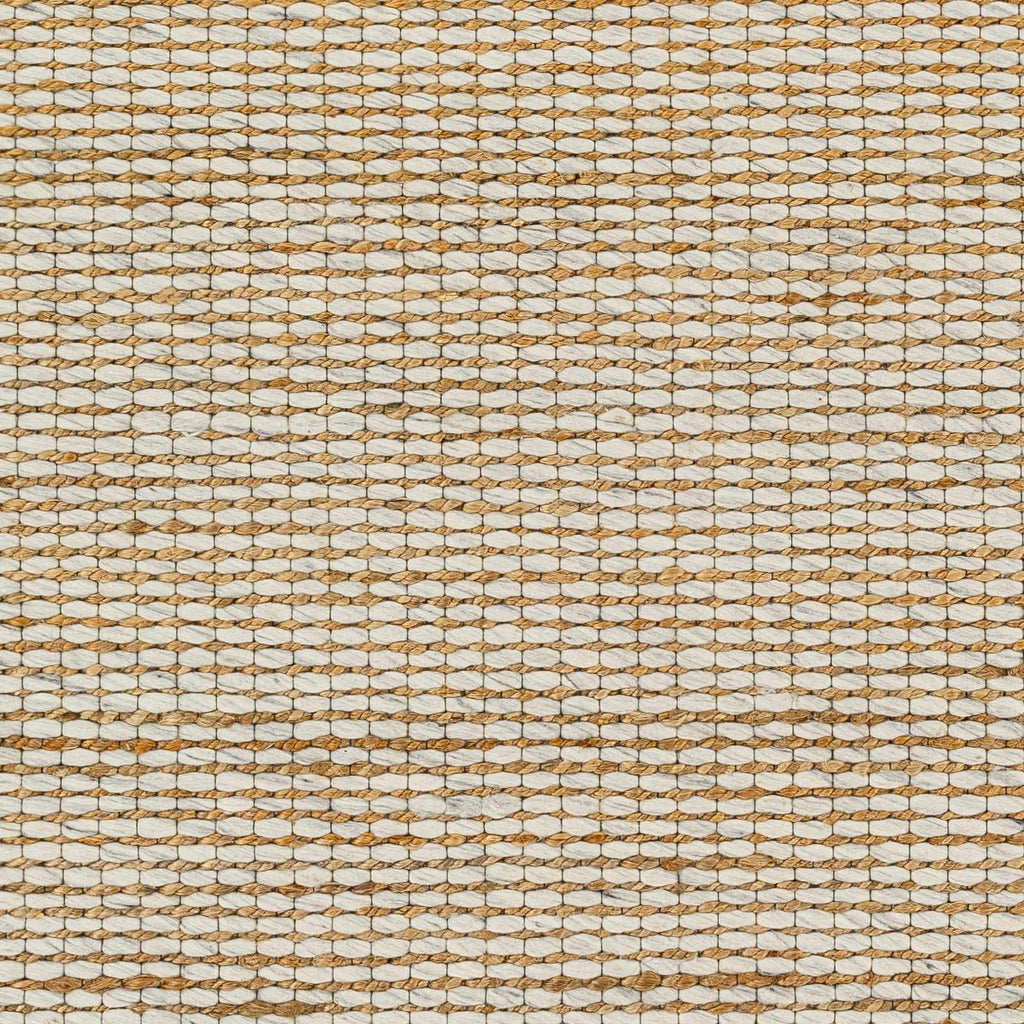 Riki Cream Jute-Wool Blend Rug