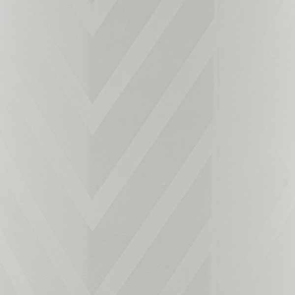Ballajura White Chevron Pattern Glasas Stool - Clearance