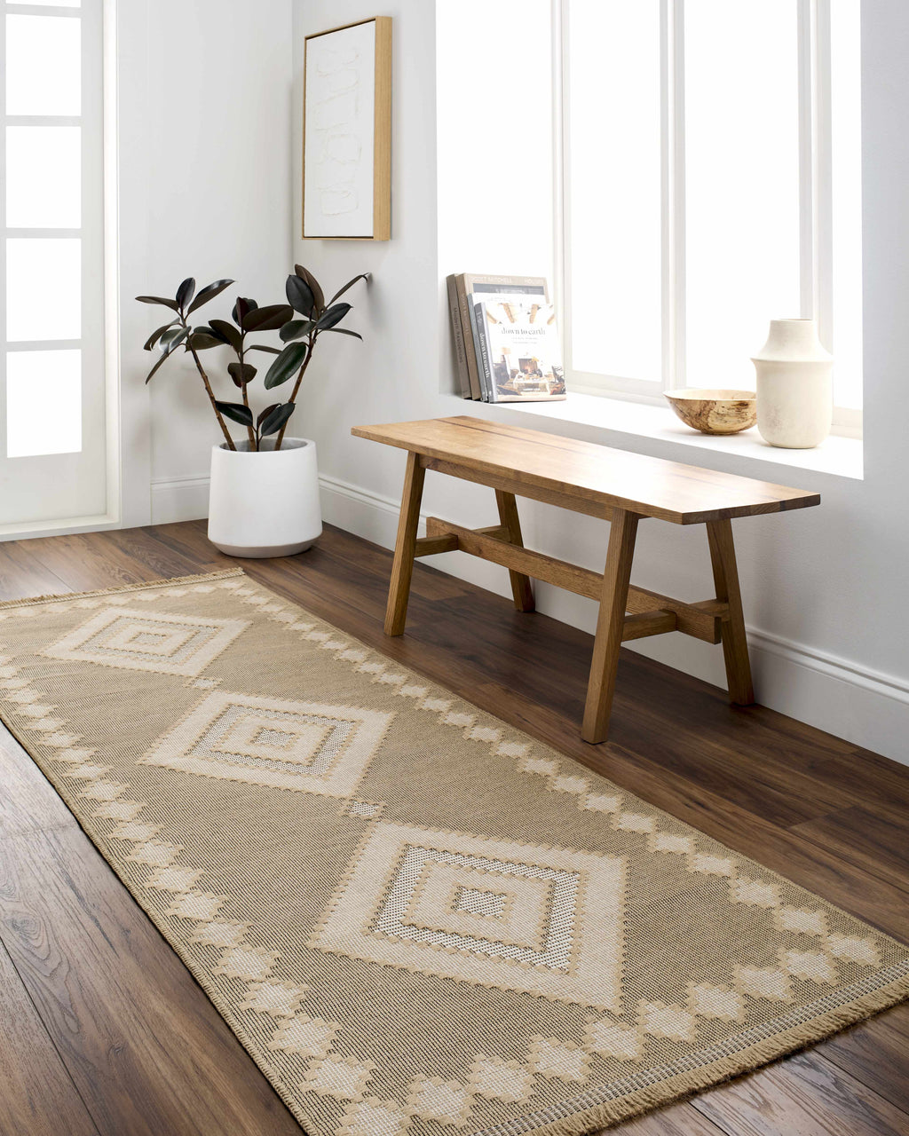 Ziggy Washable Jute Rug - Clearance