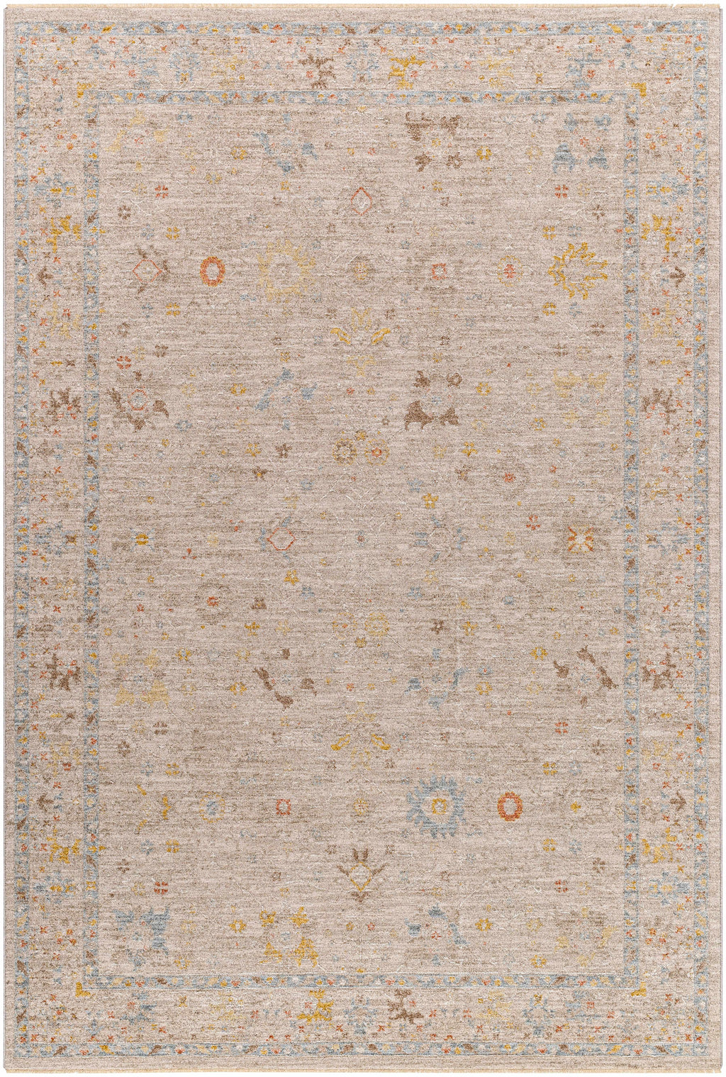 Amina Oushak Thick Luxe Area Rug