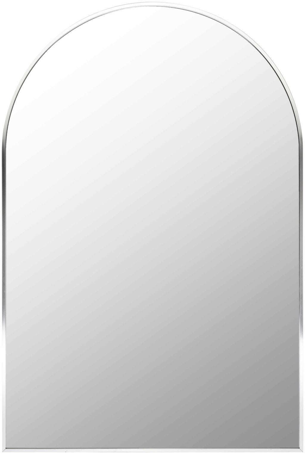 Brembilla Silver Gray Contemporary Mirror