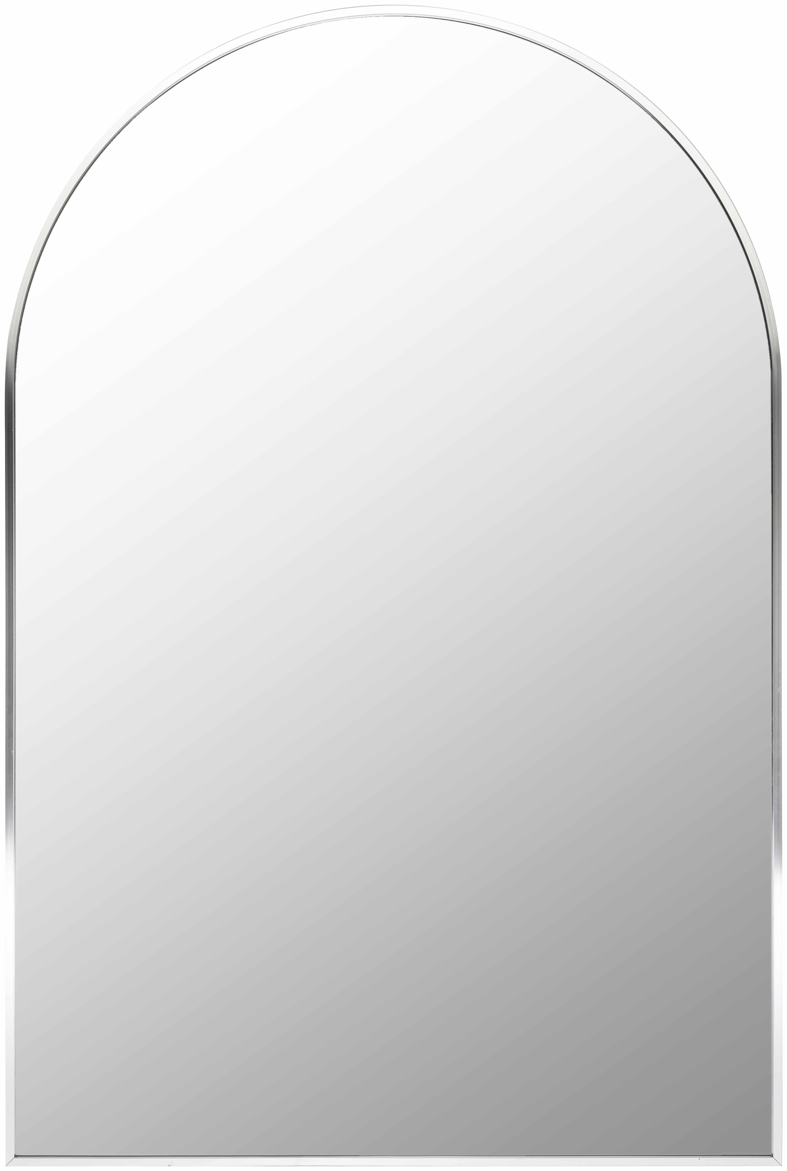 Brembilla Silver Gray Contemporary Mirror