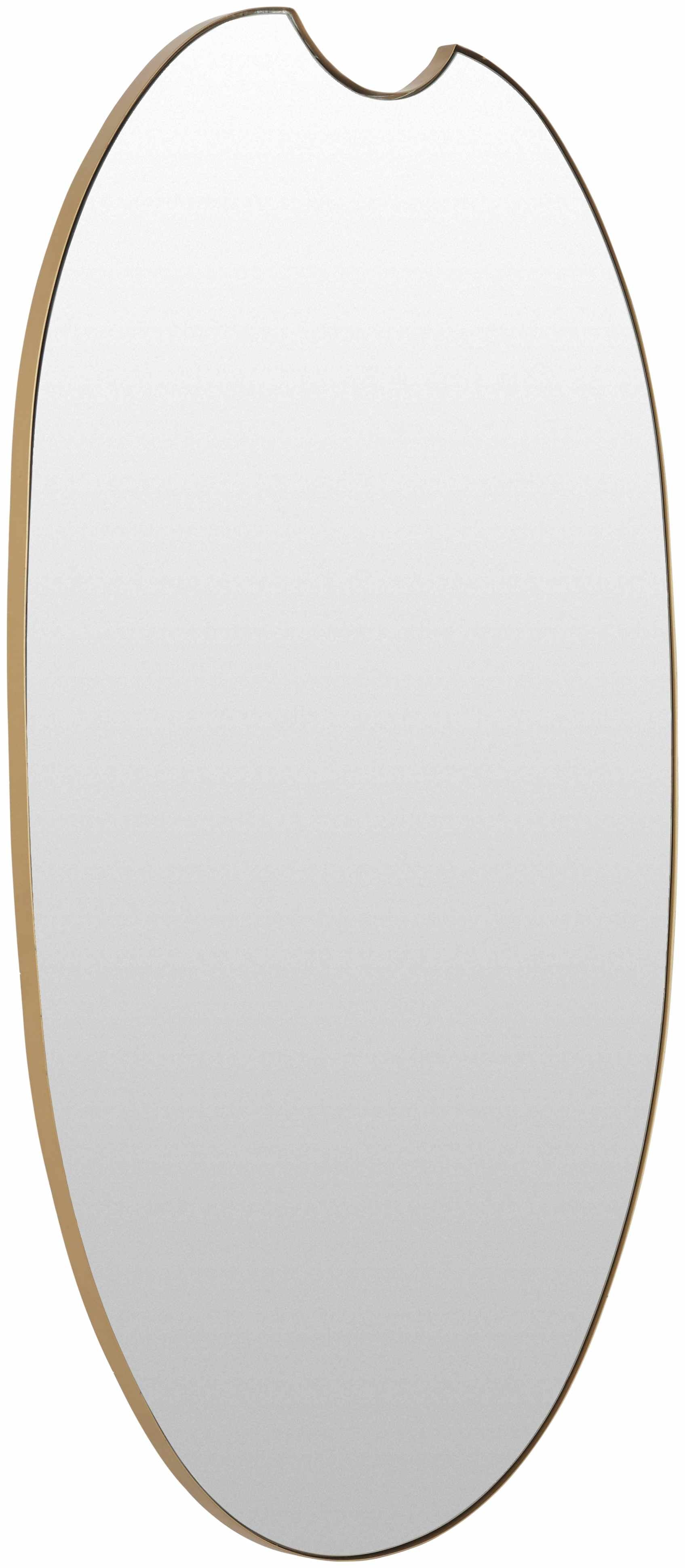 Escaudain Contemporary Gold Mirror - Clearance