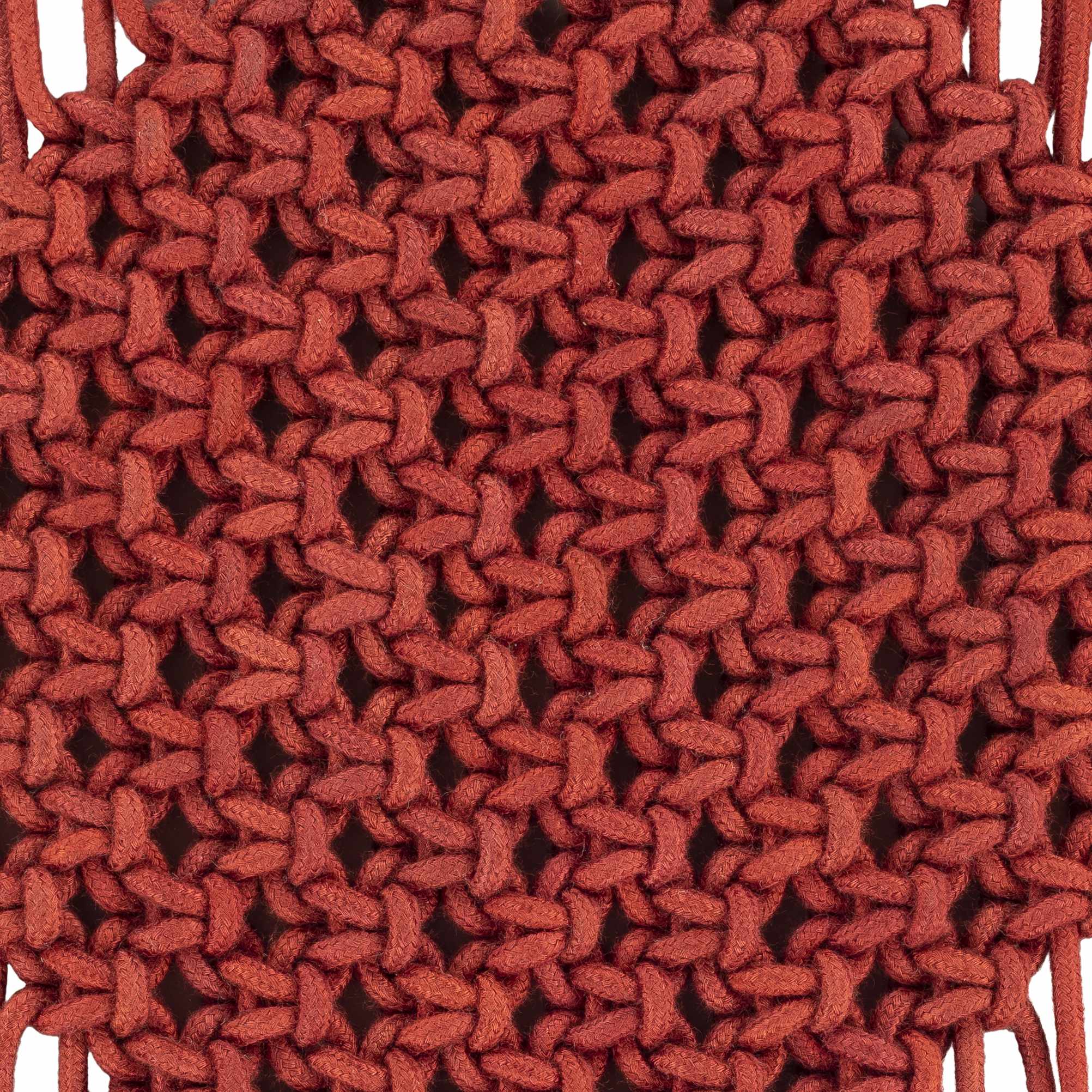 Columbio Rust Macramé Wall Hanging Decor - Clearance