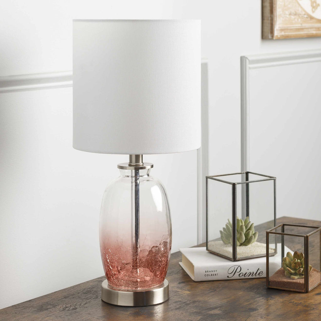 Dalvey Rustic Brown Cylindrical Table Lamp - Clearance