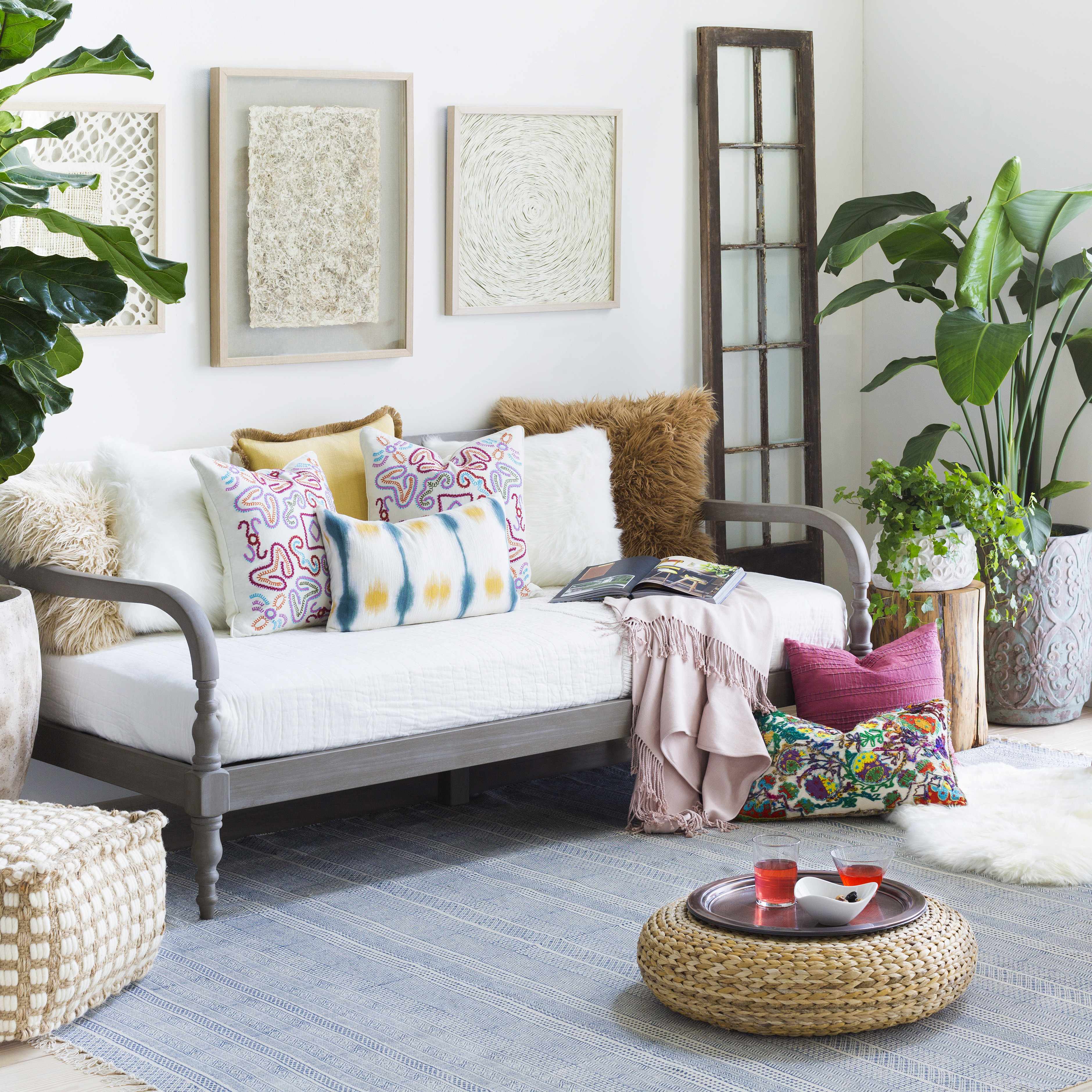Brookneal Pouf - Clearance