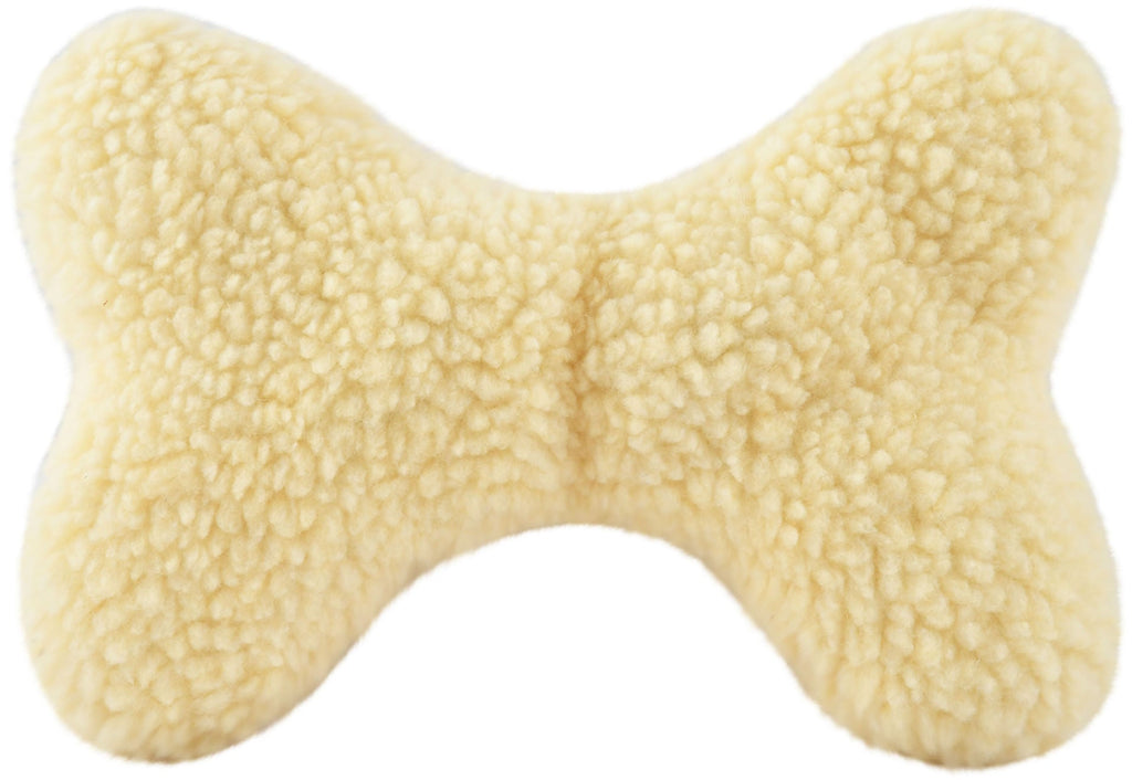 Jeffers Fuzzy Shapes Squeaker Dog Toys, Natural Color, Star/Man/Bone