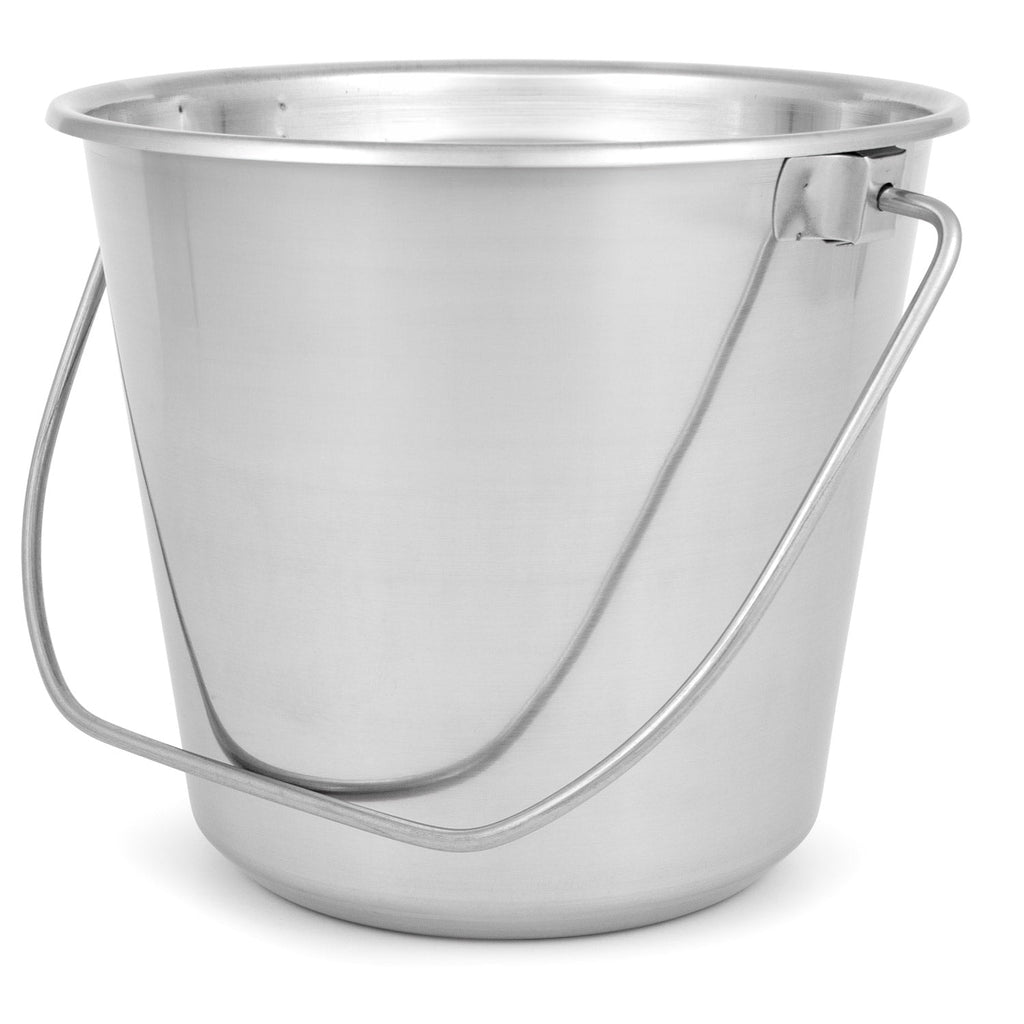 Jeffers Multi-Purpose Stainless Steel Pails with Handle