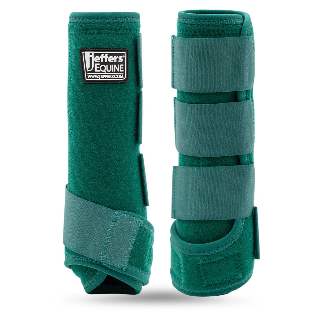 Jeffers Protective Horse Boots, Solid Colors, 2-Pack