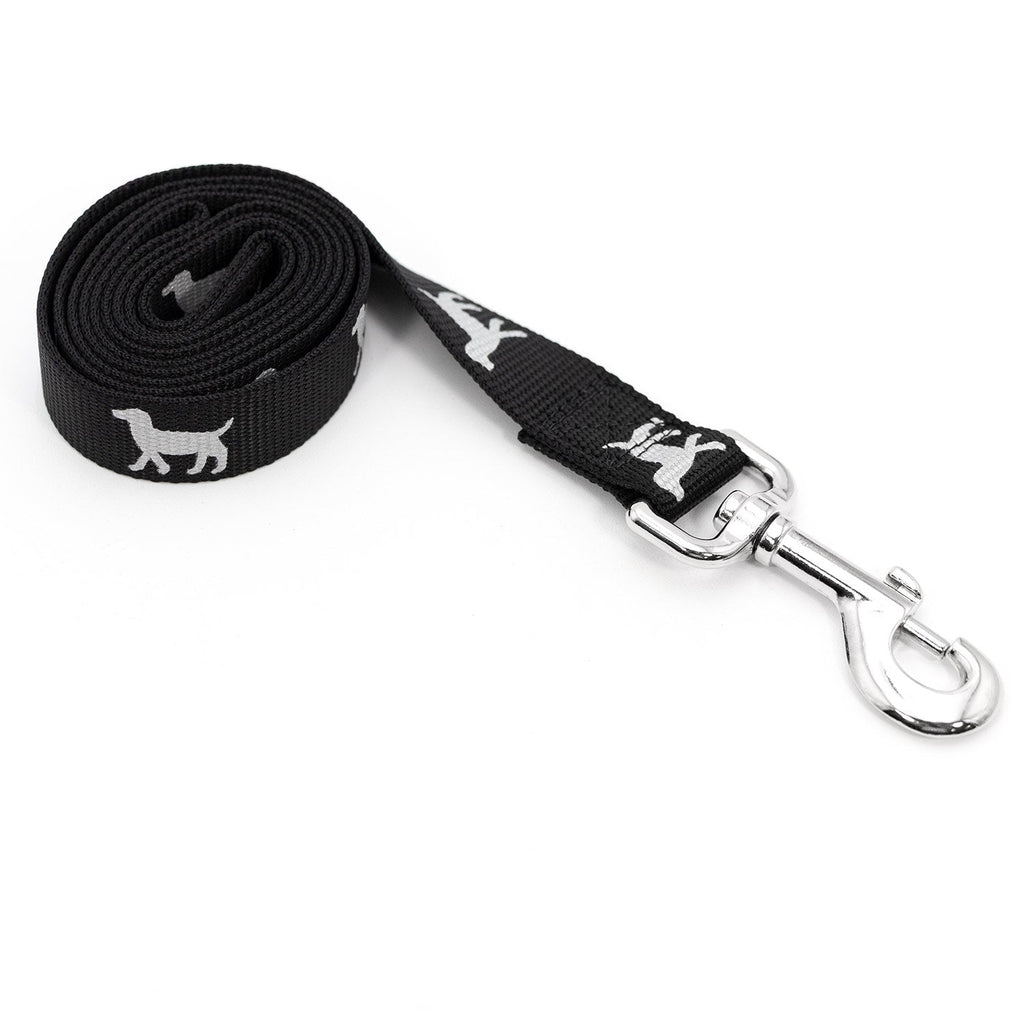 Jeffers Reflective Hound Series Nylon Dog Leash, 4 ft Long