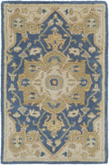 Broomfield 1145 Hand Tufted Blue Wool Rug