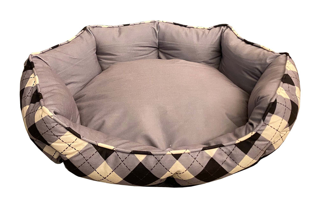 Mink Tufted Euro Cuddler Bed For Dogs & Cats