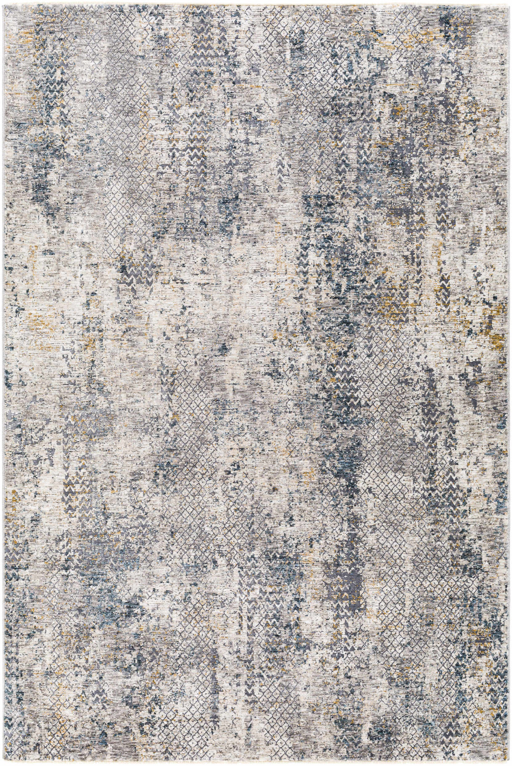 Odell Abstract Luxe Fringe Rug - Clearance