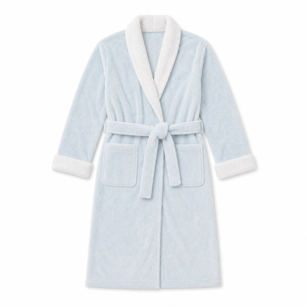 Cloud Soft Sherpa Fleece Robe