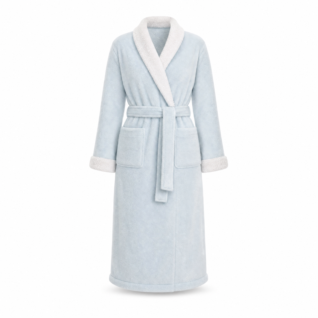 Cloud Soft Sherpa Fleece Robe