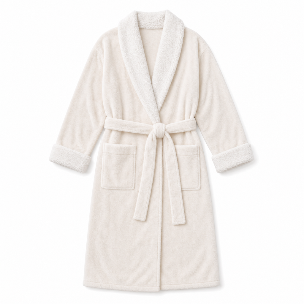 Cloud Soft Sherpa Fleece Robe