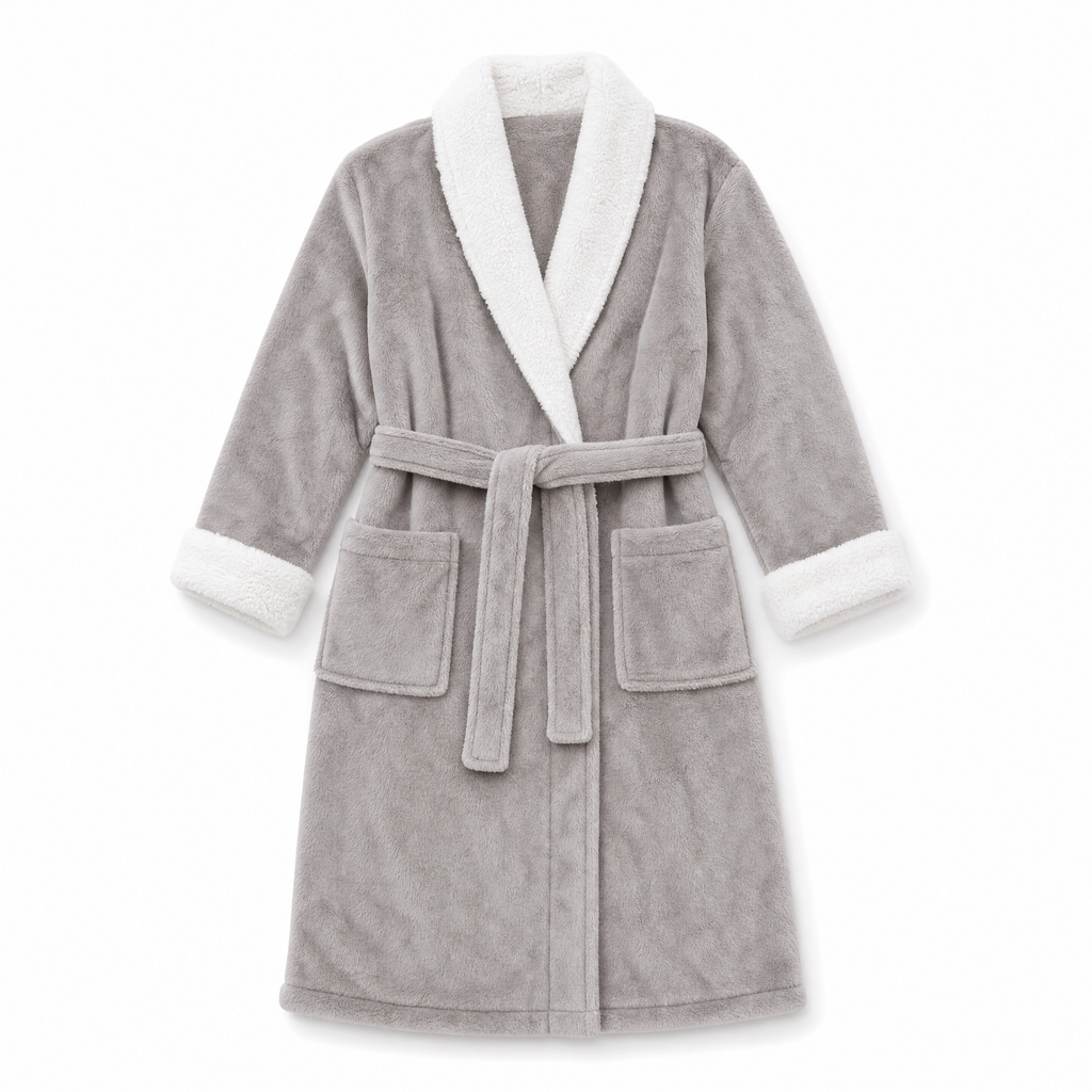 Cloud Soft Sherpa Fleece Robe