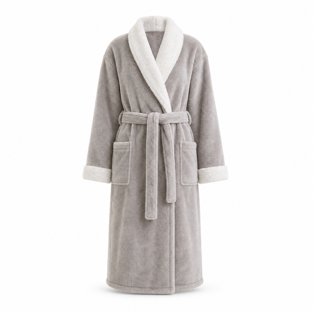 Cloud Soft Sherpa Fleece Robe