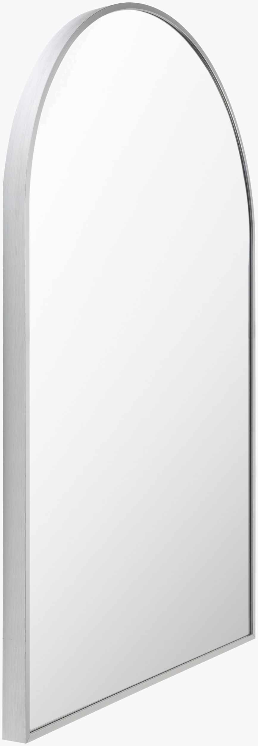 Brembilla Silver Gray Contemporary Mirror