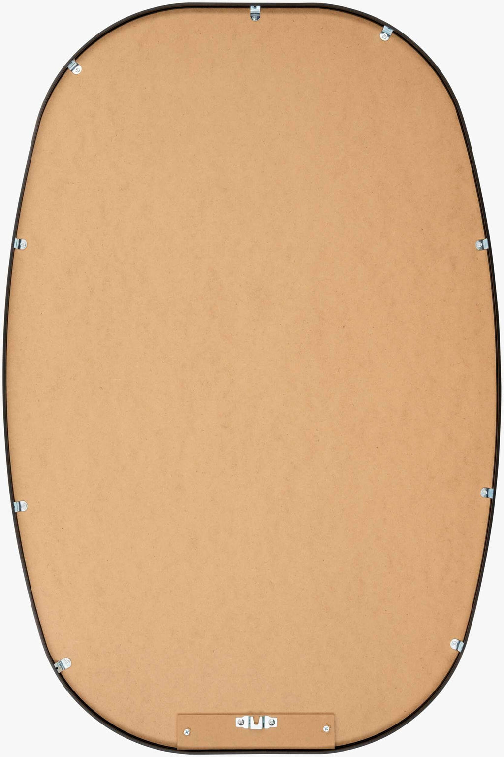 Kopparberg Black Gold Frame Round Mirror