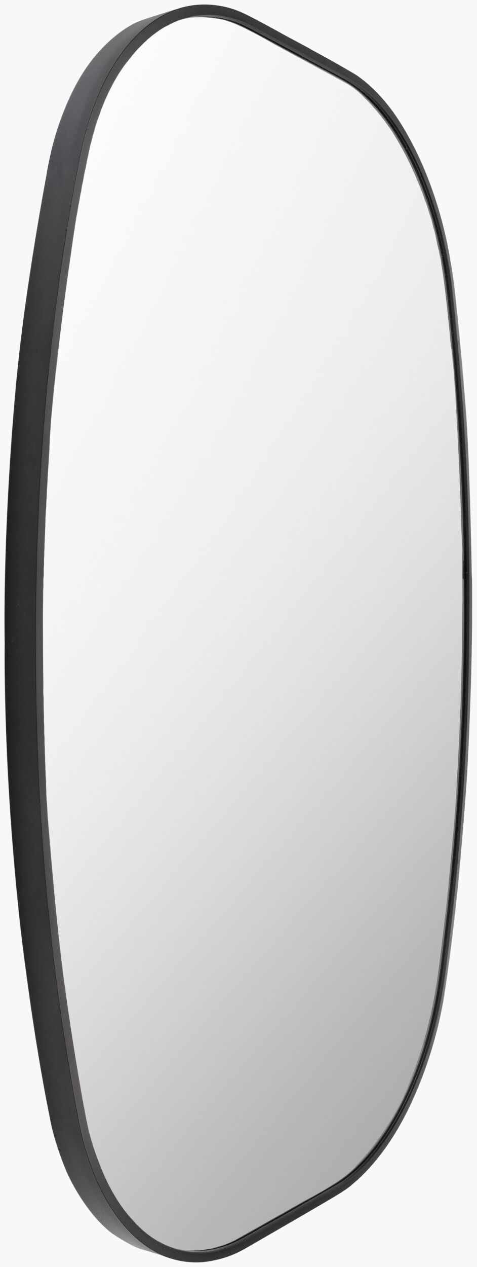 Kopparberg Black Gold Frame Round Mirror