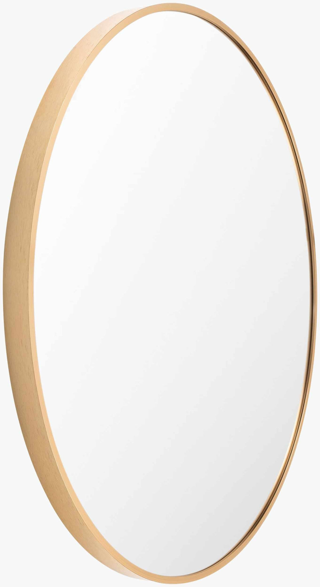 Pontalina Round Gold Mirror