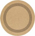 Andie Bordered Faux Jute Outdoor Rug - Clearance