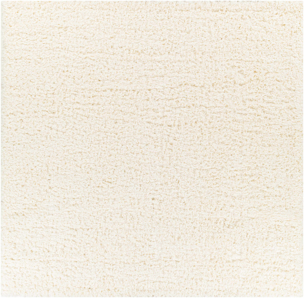 Siari Solid Cream Plush Rug