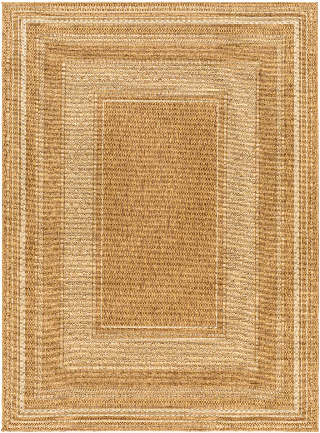 Chael Flatweave Faux Jute Outdoor Rug