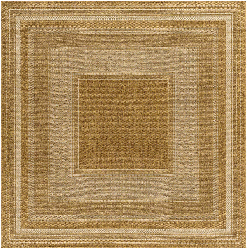 Chael Flatweave Faux Jute Outdoor Rug