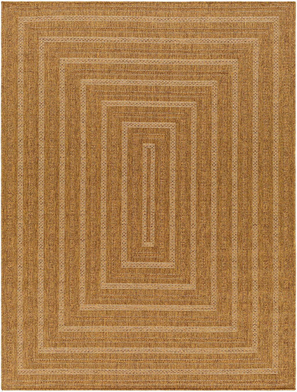 Dyami Flatweave Faux Jute Outdoor Rug