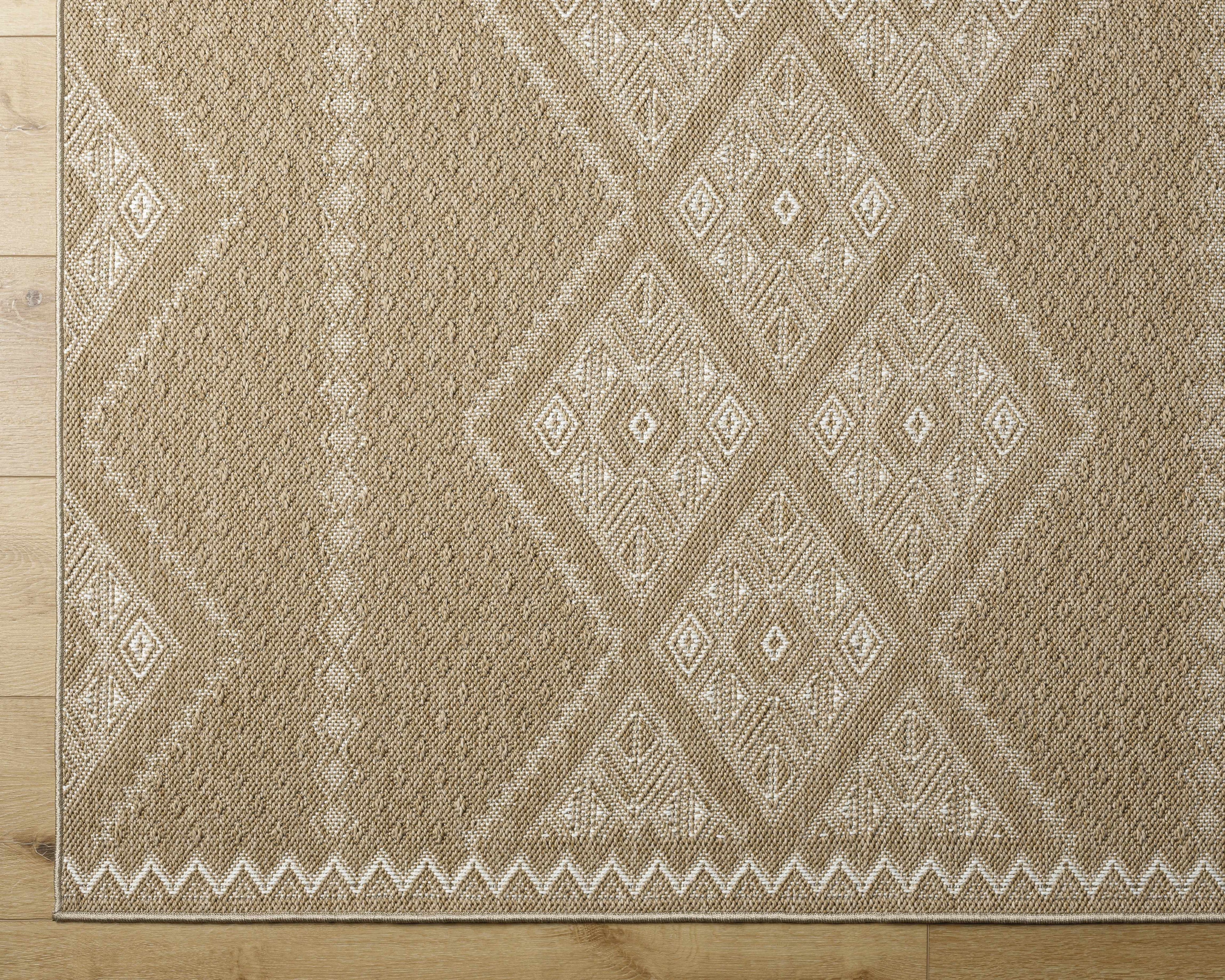 Olina Flatweave Faux Jute Outdoor Rug
