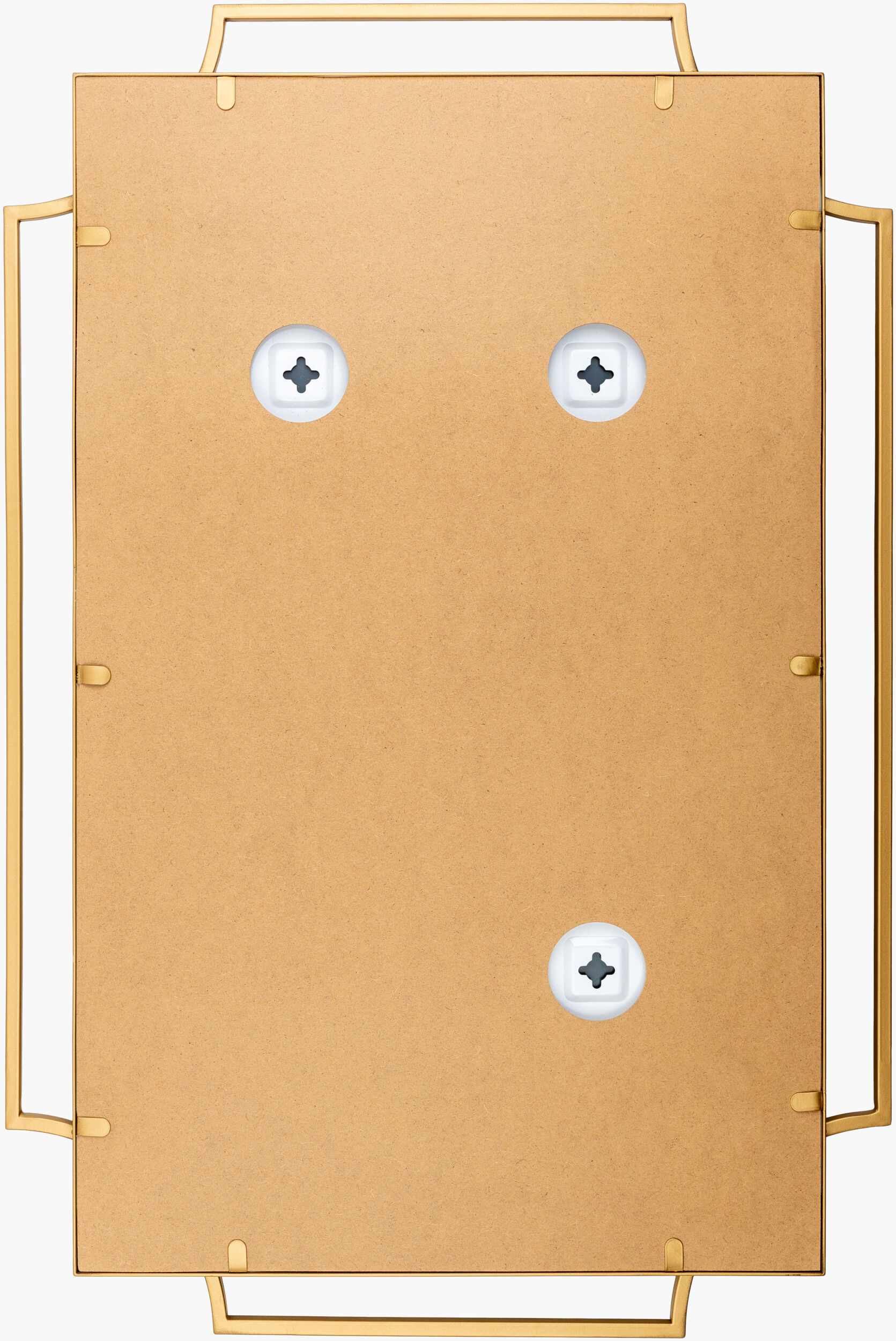Golasecca Brass Frame Gold Mirror