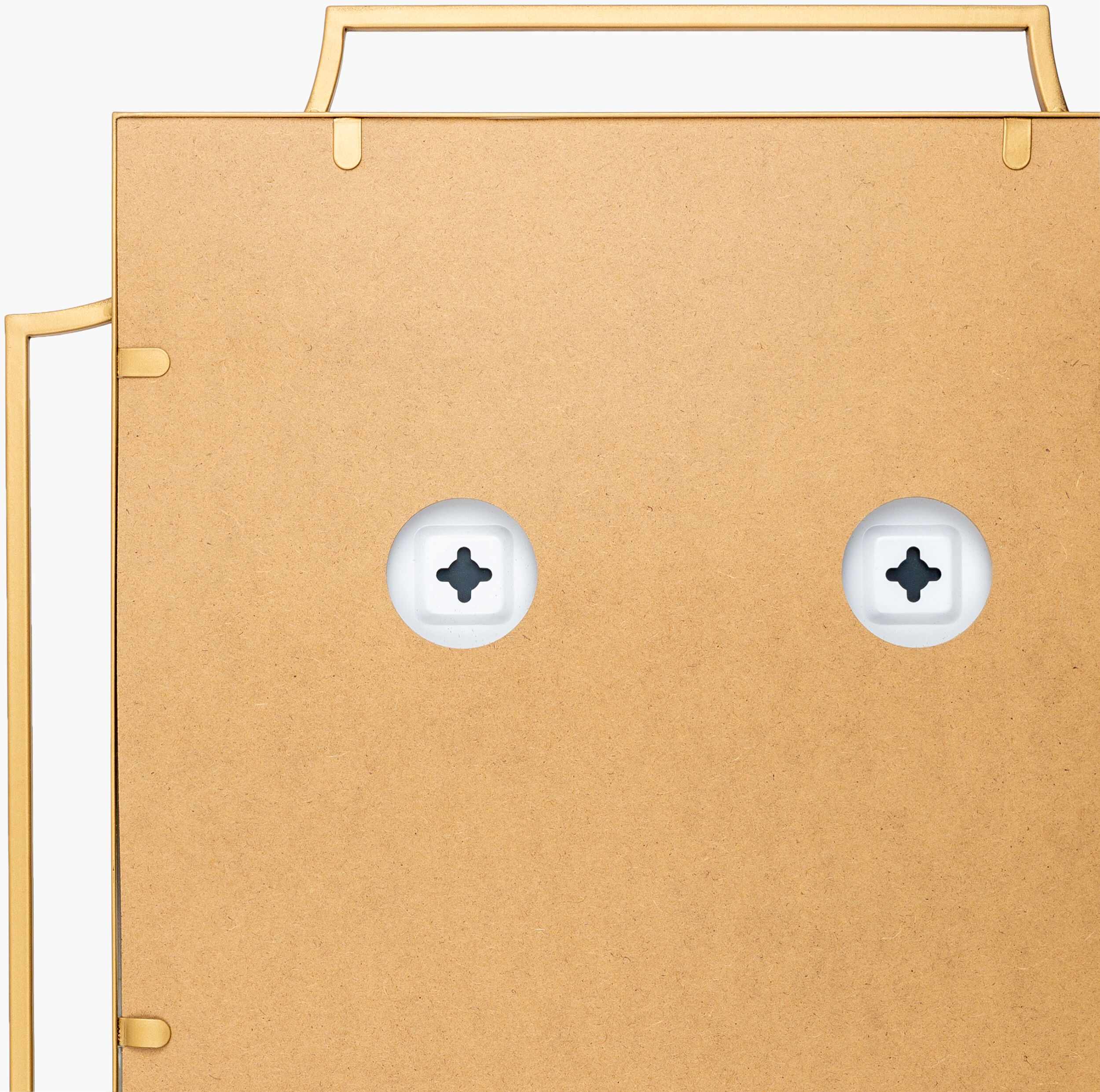 Golasecca Brass Frame Gold Mirror