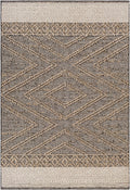 Beige Charcoal Areli Outdoor Area Rug