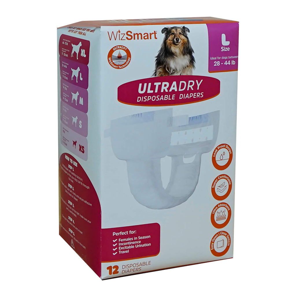 WizSmart UltraDry Disposable Diapers