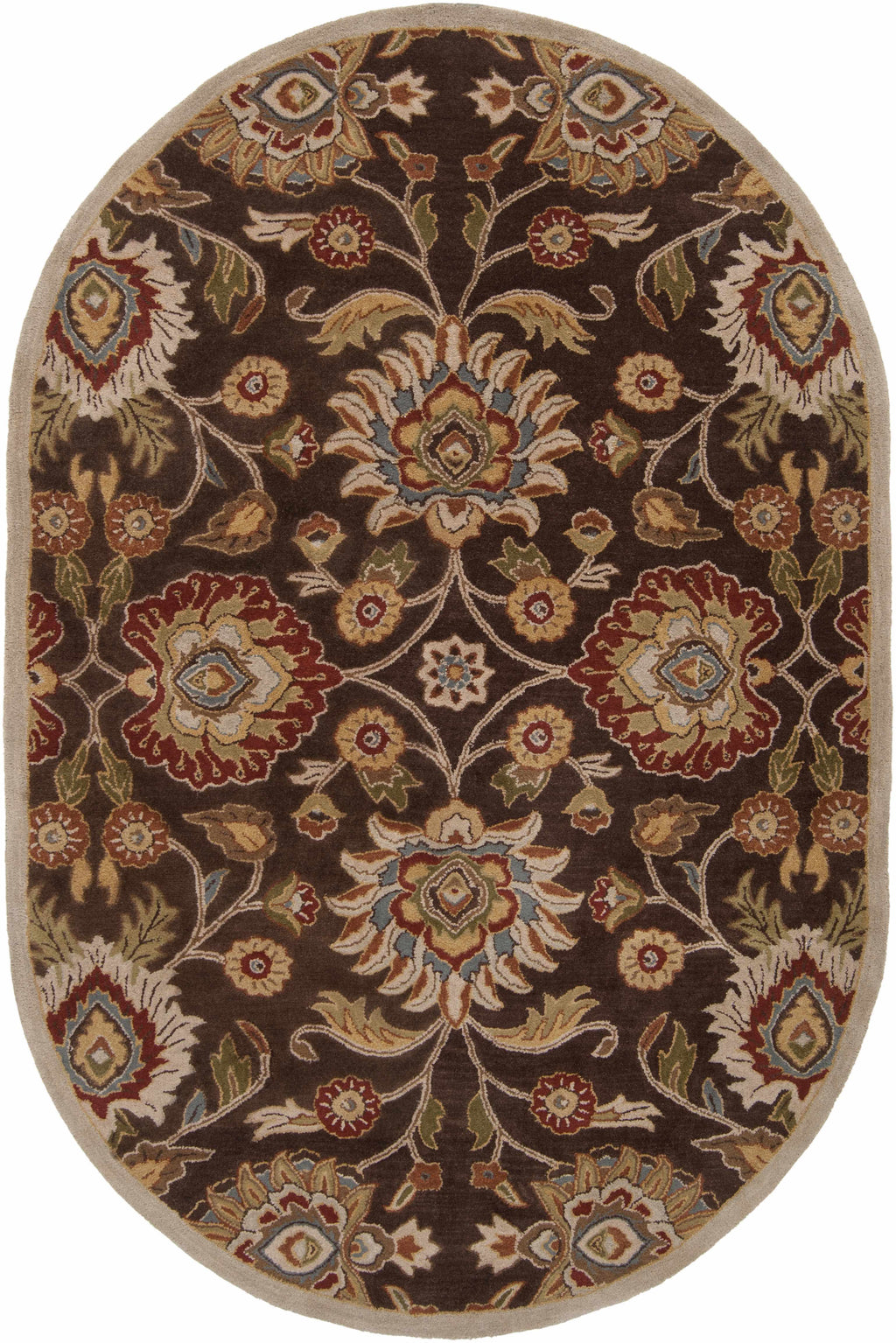 Conesus Hand Tufted Brown 1051 Area Rug